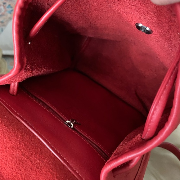 SALE! Authentic Coach Leather Turnlock Daypack Backpack Bag Nickel Hardware - Picture 14 of 15